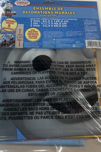 Thomas The Tank Engine Scene Setter Photo Background Poster 5 Count Birthday ... - Picture 2 of 2