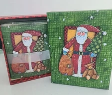 New Susan Winget 15 3D Santa Cards Envelopes Keepsake Box Vintage Creative Paper