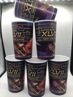 Super Bowl XLVII 47 Cup New Orleans LA Jazz Trumpet Tailgate NFL - Lot ...