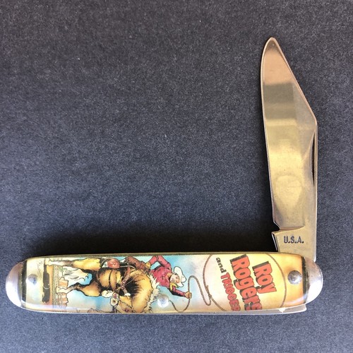 Vintage Novelty Knife Co Roy Rogers Pocket Knife USA eBay