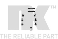 Nk 7999058 ZubehöRsatz, Scheibenbremsbelag FüR Daihatsu Toyota