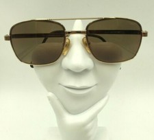 Vintage LC Basics Gold Metal Pilot Sunglasses Hong Kong FRAMES ONLY