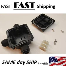 waterproof ip68 3 way junction box - "J" box connection block included w/screws