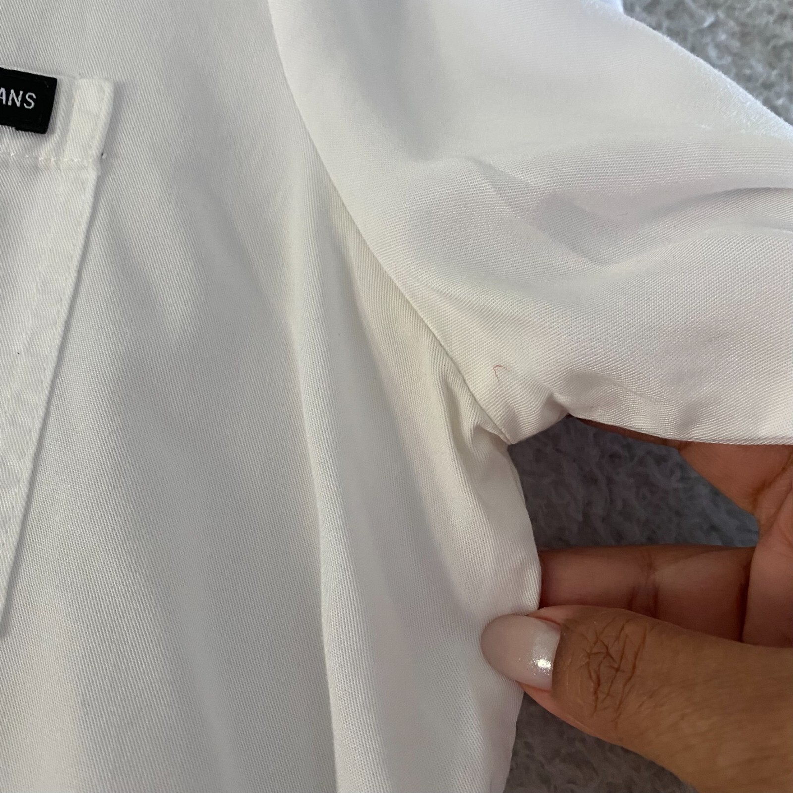 Calvin Klein Women Solid Button-Down Split-Back S… - image 11