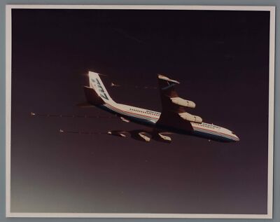 BOEING 707 TANKER TESTFLUG VINTAGE ORIGINAL HERSTELLER FOTO FABRIK