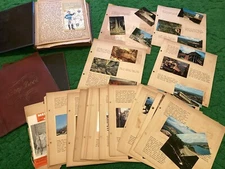 1950’s 60’s Travel Kentucky Tennessee Indiana+ Postcard Album Scrapbook Lot 240+