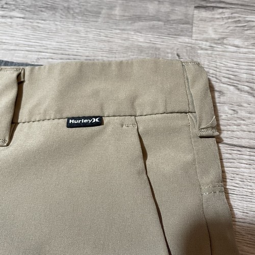 Mens Hurley Phantom Walkshorts Sz 28 Khaki Beige Neutral NWOT! - Picture 2 of 11
