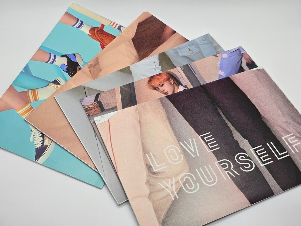 BTS Love Yourself Folded Posters Lot of 5