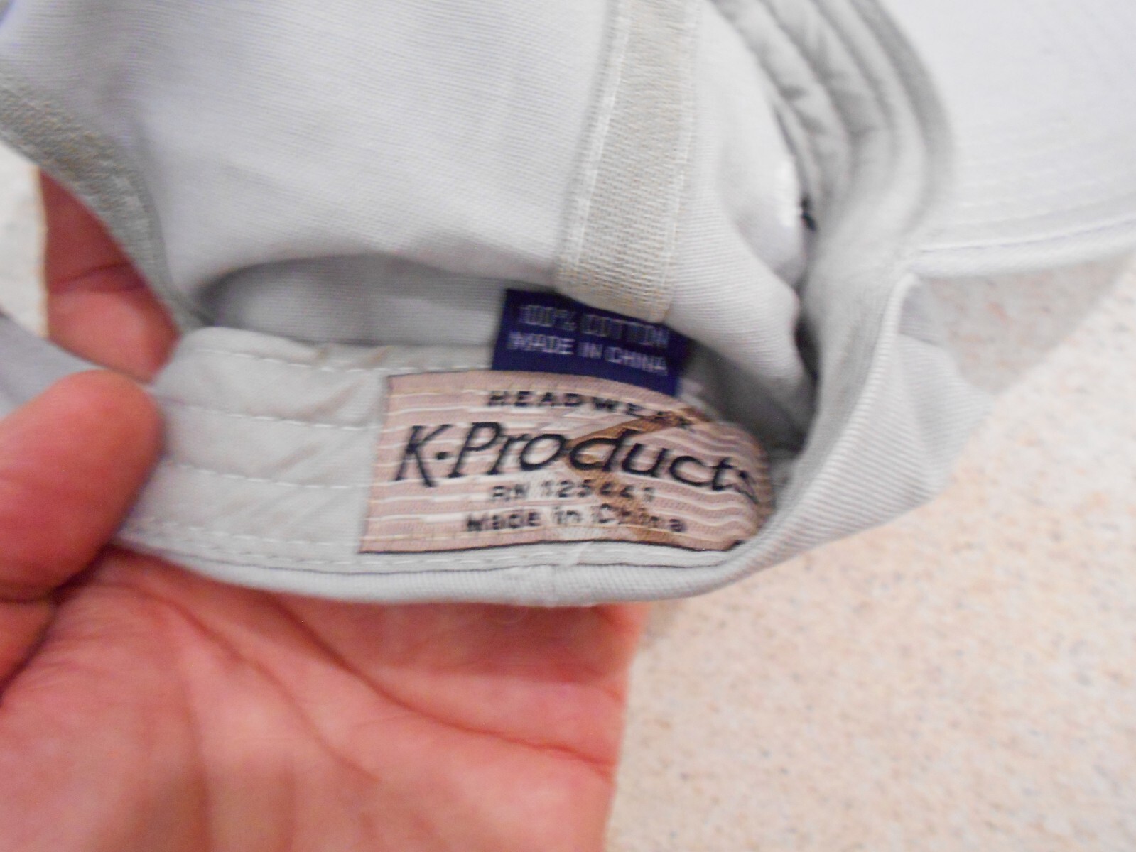 CORVETTE  Strap back  Hat ADJUSTABLE SIZE Gray Lo… - image 8