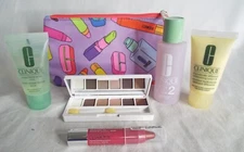 Clinique 6 Piece Set Travel Size Chubby Stick Strawberry Soap Shadows Lipstick