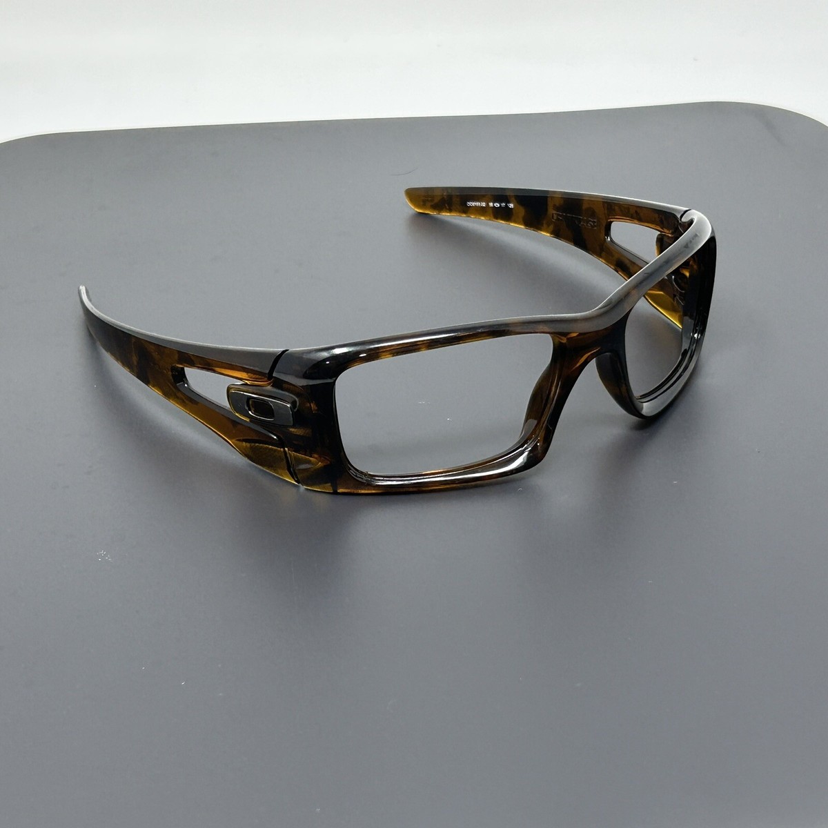 OAKLEY CRANKCASE 9165-03 サングラス メンズ Oakley Crankcase Sunglasses FRAMES ONLY No Lenses , Brown