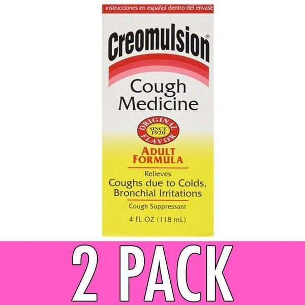 Creomulsion Adult Formula Cough Medicine 4oz 861997000301s241 for sale