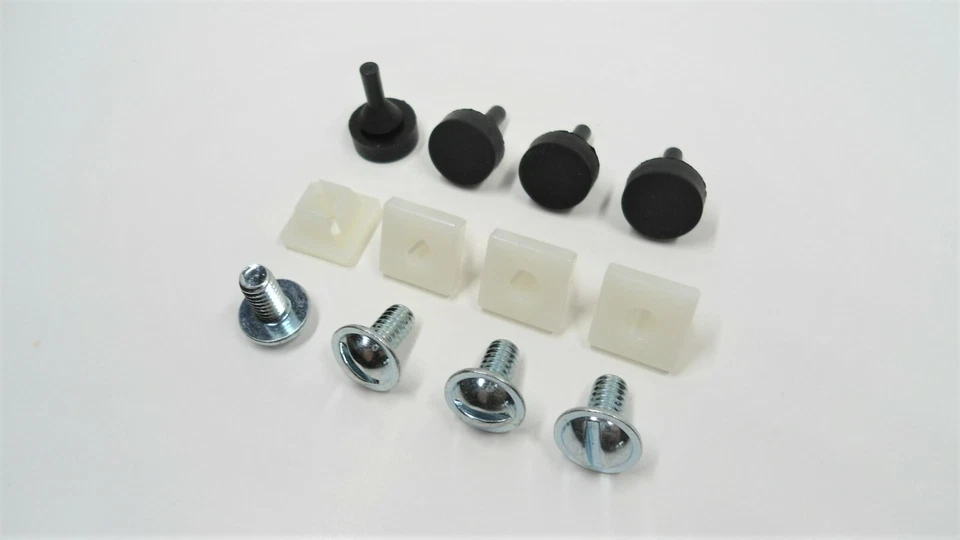 ¡KIT DE HARDWARE DE MATRÍCULA DE 12 PIEZAS! PARA TRANS AM CAMARO CHEVELLE GTO CORVETTE ETC Foto 3 de 3