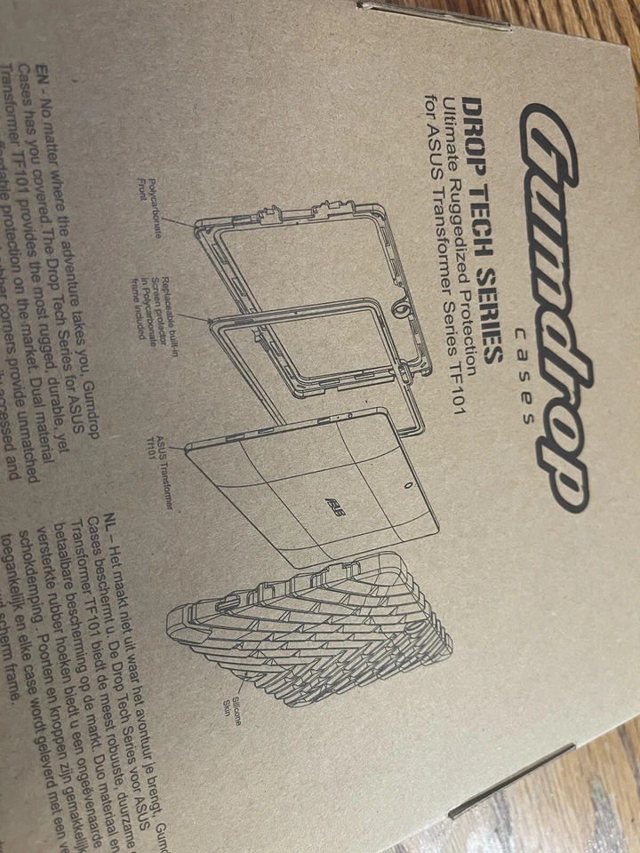 Gumdrop Cases - Drop Tech Protection Case for Asus TF 101 Ultimate Ruggedized - Image 3 of 4
