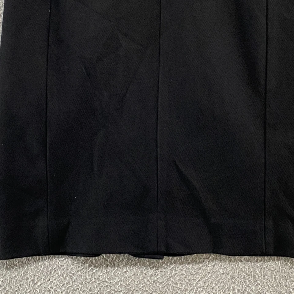 MM Lafleur 连衣裙女式 2 黑色工作办公室紧身 V 领弹力 — 第 3/4 张图片