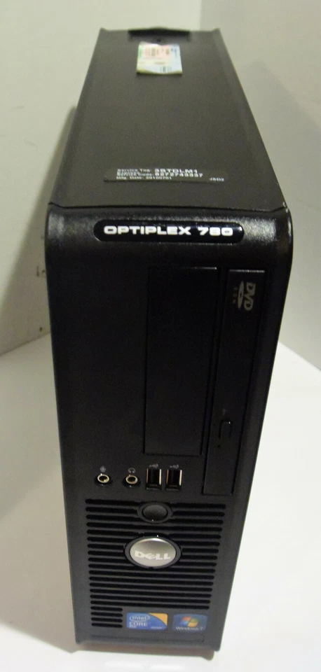 Dell Optiplex 780 PC Desktop (Intel Core 2 Duo 3.06GHz 2GB 160GB Win 10) SFF - Image 4 of 4