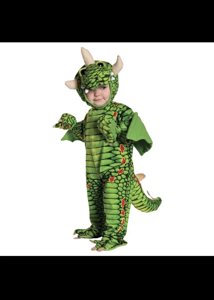 Костюм дракона ребенка ясельного возраста Kids карнавальный костюм размер M - Изображение 2 из 4