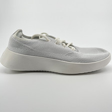 Allbirds Tree Runner Go Mens Size 9.5 White Athletic Running Shoes Sneakers