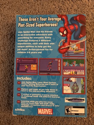 Spider-Man & Friends PC CD-ROM 2005 Marvel Rare Brand New Sealed