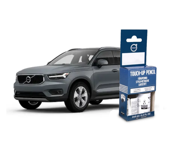 Genuine Volvo Touch Up Paint, #728 (Thunder Grey Metallic
