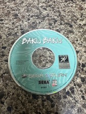 Baku Baku (1996) Sega Saturn Disc ONLY, Tested and Working