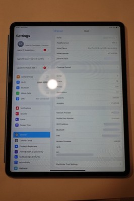 Ipad Pro 12.9 2018 (3.Gen) - 256GB - Wi-Fi - Cellular
