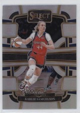2024 Panini Select WNBA Concourse Silver Prizm Karlie Samuelson #99 2qw