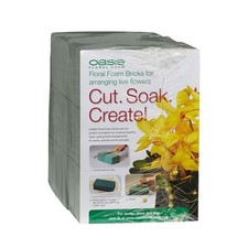 Oasis Standard Floral Foam Bricks, 6 Count Pack of 1 