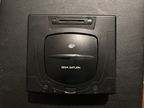 Sega Saturn Console Lot 11 Games + Cases Controller & Hookups Tested & Works