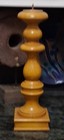 Tell City Chair Co. A3191 Candle Stick Holder Maple # 89 Antique Yellow