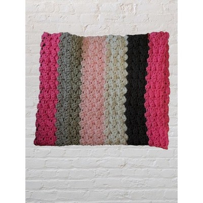 Vintage Handmade Crochet Throw