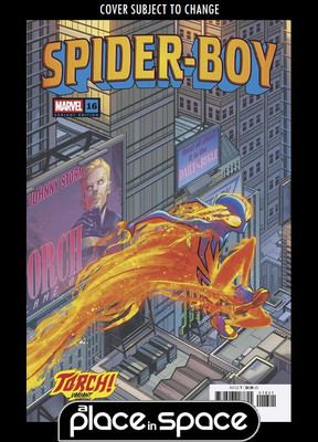 SPIDER-BOY #16B - DAVID BALDEON TORCH VARIANT (WK07)