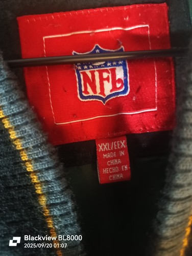 Vintage NFL Brand Suede Varsity Style Jacket~GREEN BAY PACKERS~Men's XL~Snap/Zip - Picture 2 of 24