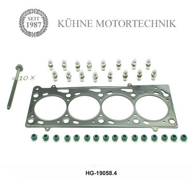 HG-19058.4 Zylinderkopfdichtung inkl. Schrauben für VW Seat AFK APE AUA AXP