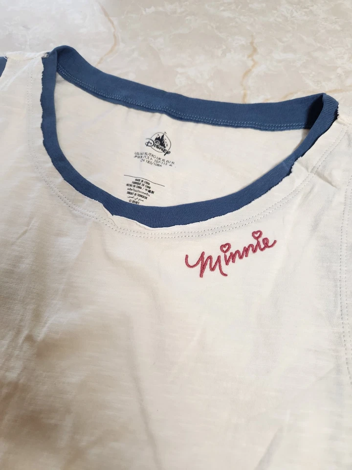 Camiseta sin mangas Disney Parks XL Minnie Mouse Mickey Goofy Friends nueva Foto 3 de 4