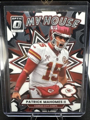 2025 Panini Donruss Optic #6 Patrick Mahomes II My House Kansas City Chiefs