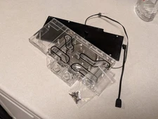 Alphacool Eisblock Aurora Acryl 3080/3090 Gaming/Eagle + Backplate