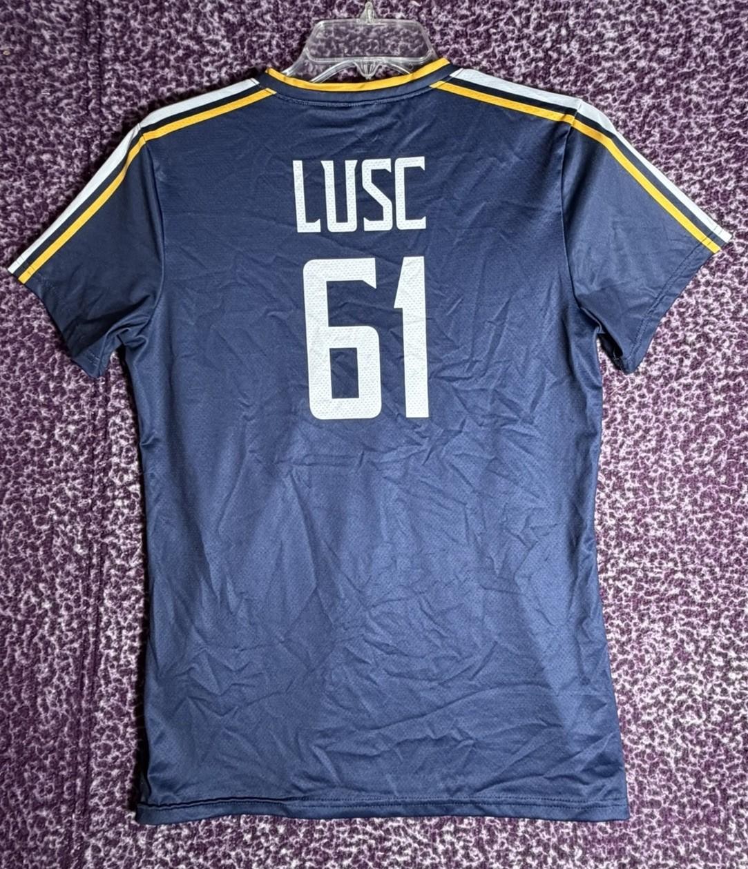 Under Armour Lexington United Soccer Jersey #61 LUSC Men’s Medium Blue thumbnail 3