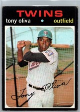1971 Topps Baseball Tony Oliva #290 Twins