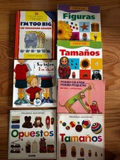 Spanish Preschool Primeras Imagenes 7 Children's Beginner Picture Book Lot