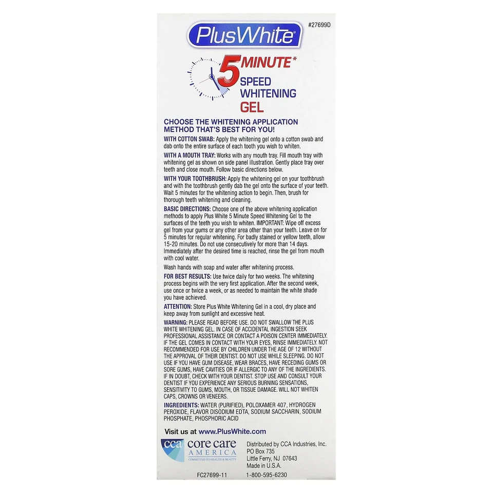 Gel blanqueador de 5 minutos de velocidad, 2 oz (56 g) Foto 3 de 3
