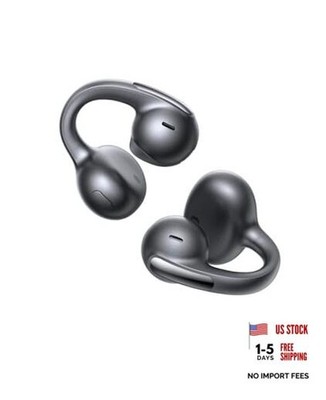  Bowie MC1 Pro Open Ear Clip-On Headphones, Hi-Res LDAC & HiFi4 Acoustic Black