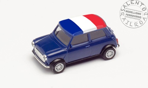 HERPA 420648 automobile Mini Cooper Euro 2021 bandiera Francia - 1:87 | Zustand: Nuovo