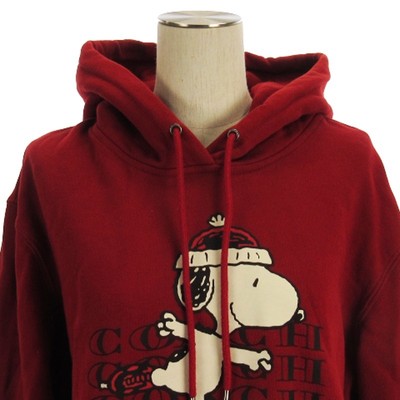 COACH Snoopy Ice Skating Hoodie Sweatshirt Hoodie Print Fleece