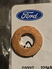 1X RING NEW GENUINE FORD 1.4TDCI FUEL INJECTOR BOTTOM WASHER COOP DIESEL 1148074