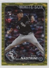 2024 Topps Update Yellow Crackle Foilboard /50 Nick Nastrini #US225 1f92