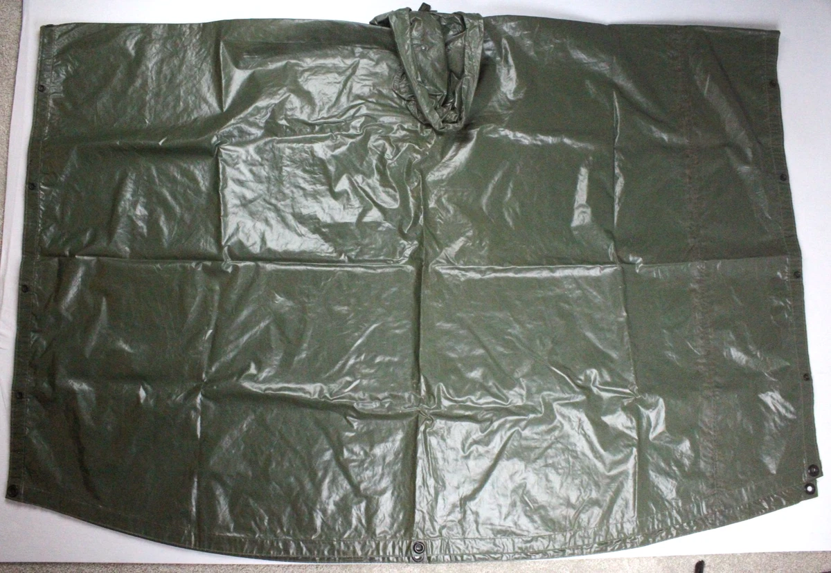 Vietnam Poncho In Original Vietnam War Personal & Field Gear for
