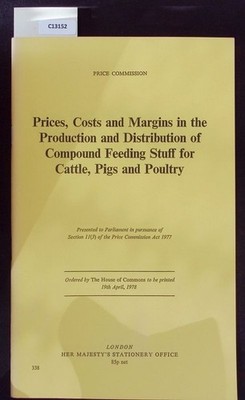 Prices, costs, and margins in the production and distribution of compound feedin