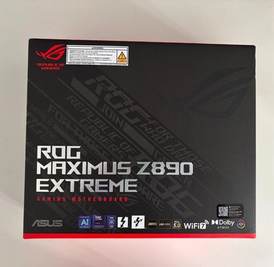 ASUS ROG MAXIMUS Z890 EXTREME (LGA1851, E-ATX, DDR5, TB5, Wi-Fi 7)   NEW/SEALED