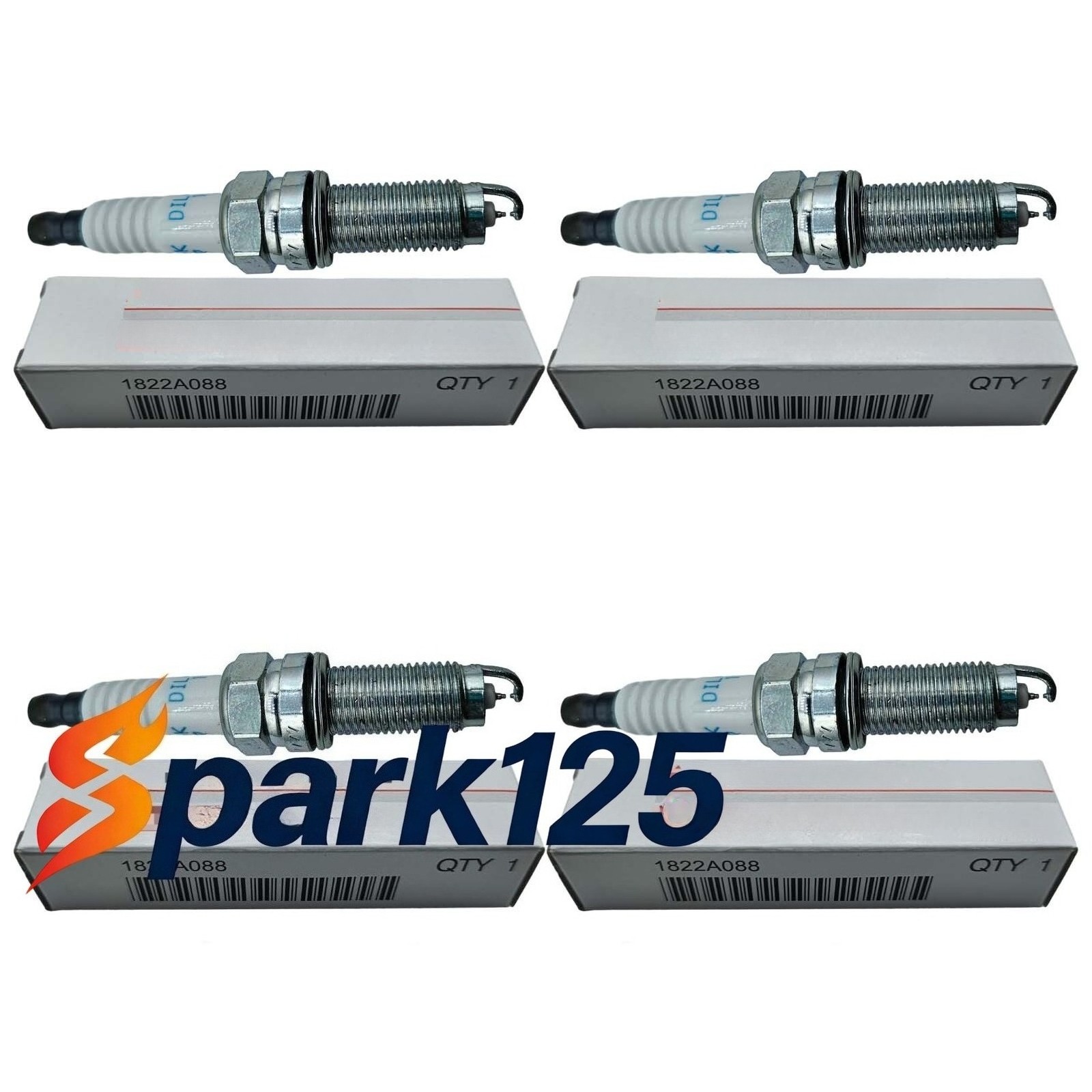 4plug 1822A088 DILKR6D11G Spark Plugs For Outlander 2.4 14-18